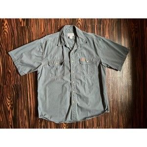 Carhartt Gray Casual Button Down Shirt